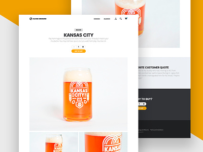 CleverDrinking Product Page ecommerce product design product page shopify shopify product page shopping ux design visual design