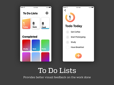 UI for a To Do Lists App ios apps to do lists ui user interface