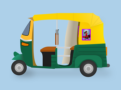 Auto Rickshaw designs, themes, templates and downloadable graphic elements  on Dribbble