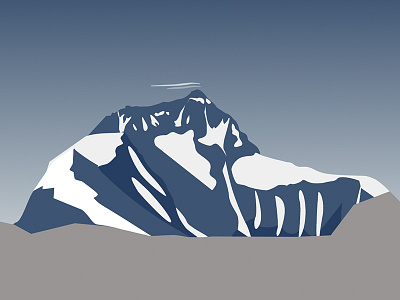 Everest blue everest himalayas mountain peak summits