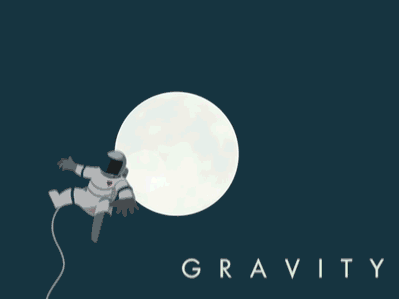 Gravity by Al Boardman on Dribbble