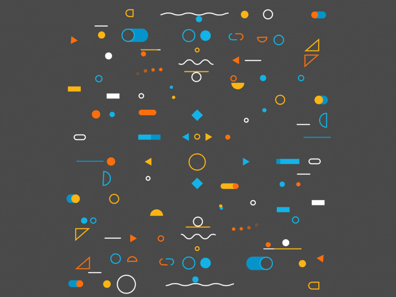 Functional Zero abstract aftereffects animation geometric motion graphics shapes ui