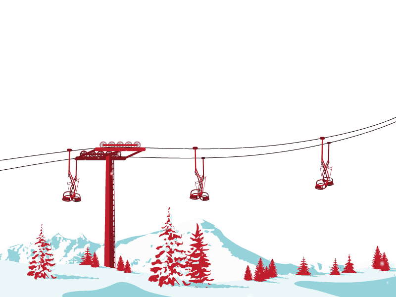 I'll get the next one chair lift gif mountains ski skiing snow snowing winter
