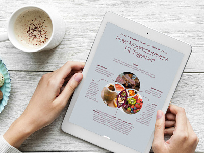 Respect Your Body Nutrition eBook - Custom Charts & Graphs branding ebook layout layout design magazine typography