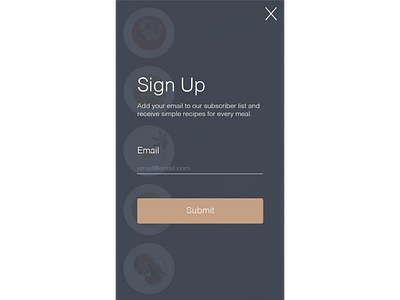 Daily UI #001 - Signup