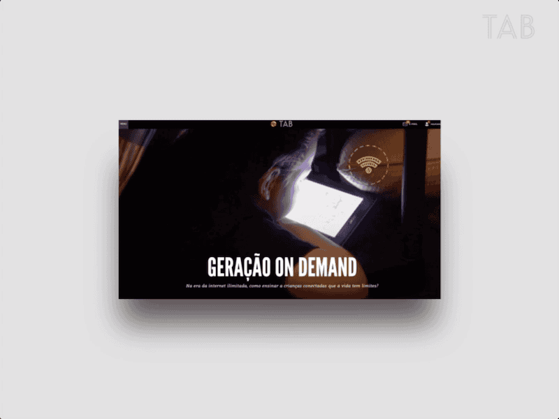 Geração On Demand art direction graphic design journalism story telling visual journalism