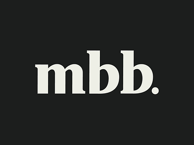 The New MBB Brand agency branding colorscheme design icon identity kansas city lettering logo typography vector