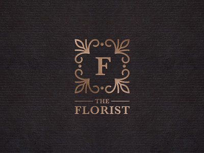 the Florist art brand f floral florist flower gold line luxury store the vietnam