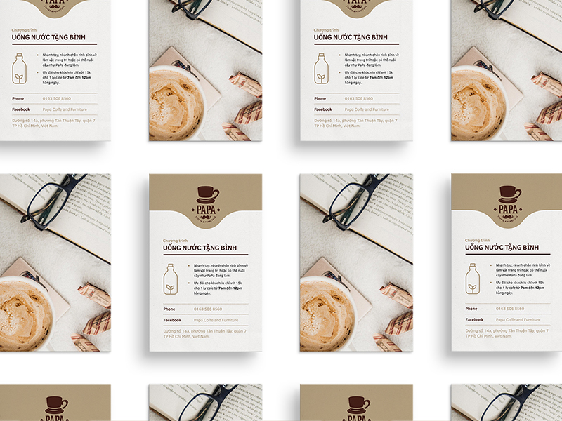 Papa Coffee and Furniture by Dat Trong Do on Dribbble