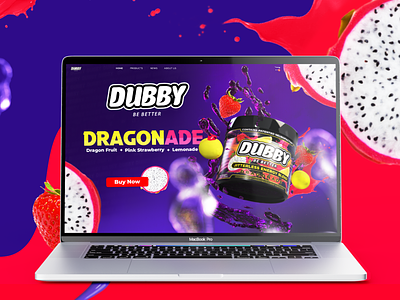 Dubby Energy® — Project app branding design esports gaming modern design streamer twitch graphics ui web