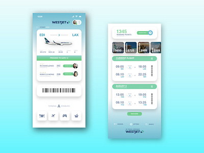 Flight App UI /UX Design