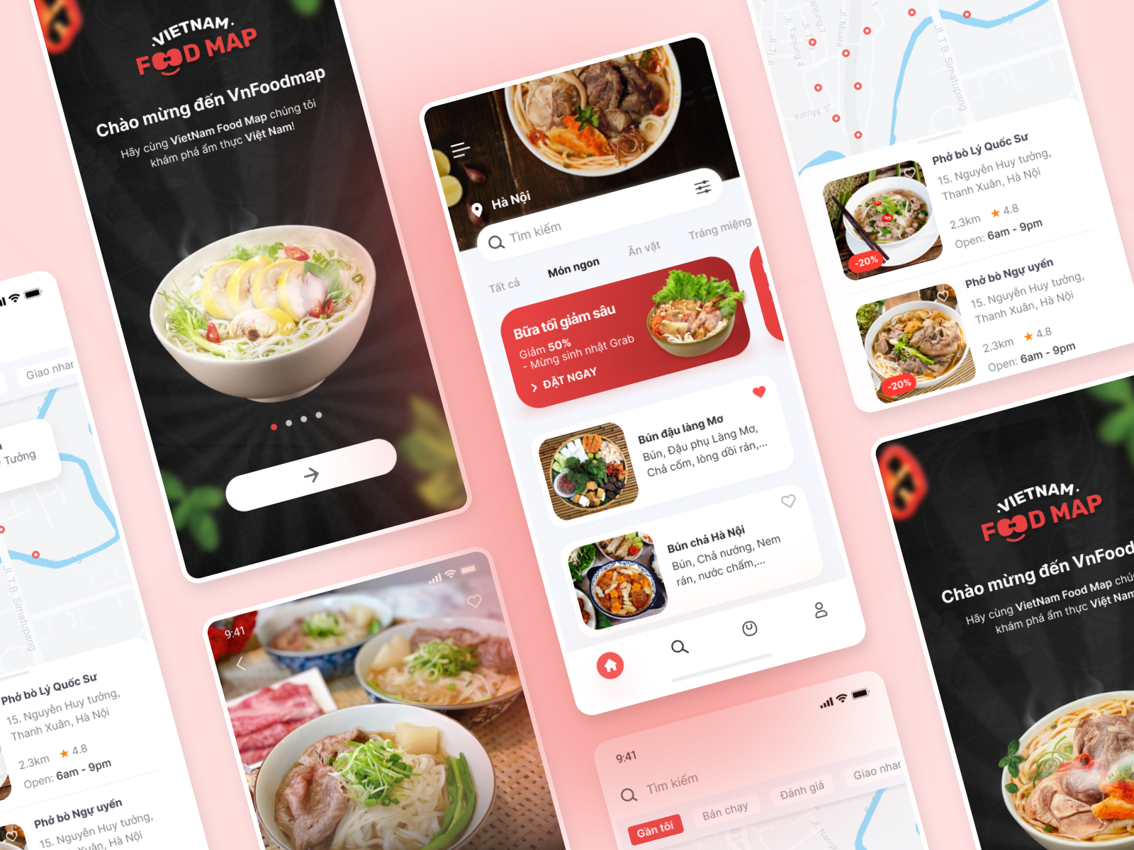 Food Map Mobile Application (1) by Killua on Dribbble