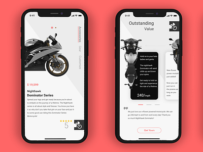 Bike Description design ui ux uxdesign