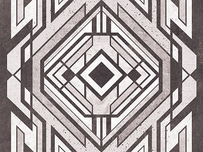 Aztec-Deco design pattern