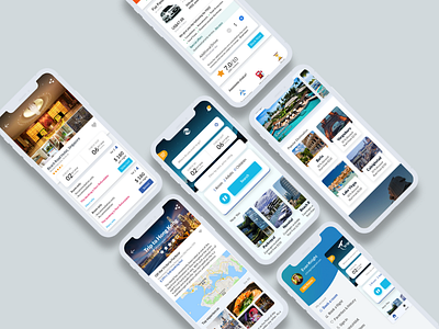 Travel Around App Design