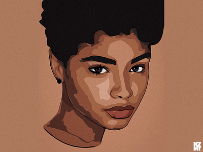 Portrait illustration art