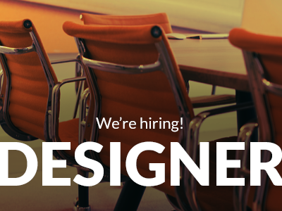 Designer Ad design hiring job opening rotterdam w3s