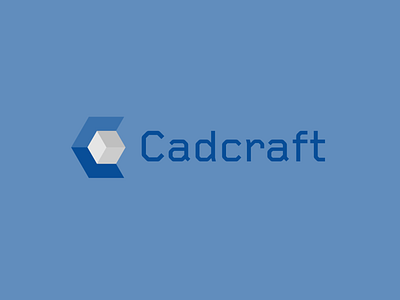 Cadcraft Logo branding design illustration logo