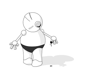 roBot character concept illust illustration