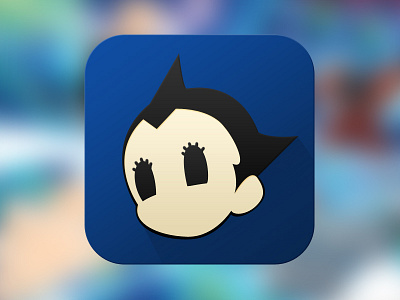 Astroboy Icon app astroboy eyelash hero icon