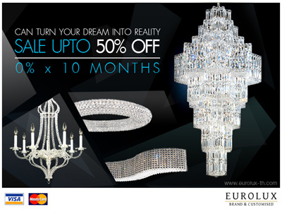 Eurolux Th Banner banner chandelier eurolux lamp promotion sale