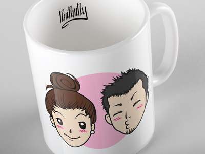 Custom Avatar Mug avatar custom envato expression face vector