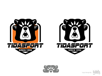 Tidasport Logo bear logo sport vector