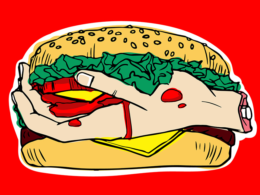 Zombies Delicious Fast Food By Kwansuda Tusamran On Dribbble