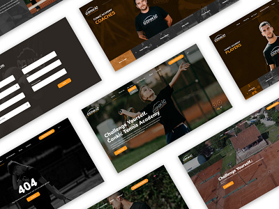 Conkic Tennis Academy Web Design