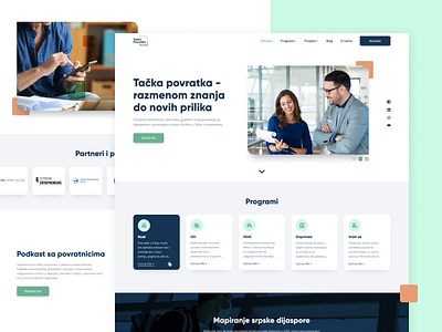 Tačka Povratka - Website Landing Page