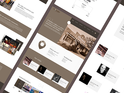 Helotes Gallery - Website Redesign