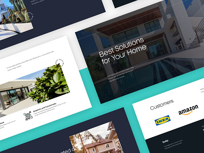 Solliz - Agency for Your Home Solutions - UI Concept Design clean designer exterior figma home house housedesign interior layout modern modernui simple uiux userexperience userinterface webdesign