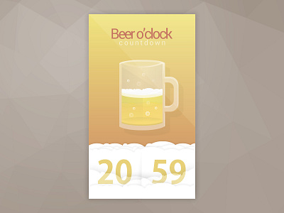 Friday Beer Countdown Timer