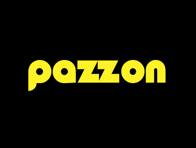 Pazzon logo adobe branding design icon illustration logo typography vector writer