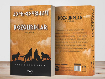 Bozqurdlar kitab üz qapağı dizaynı