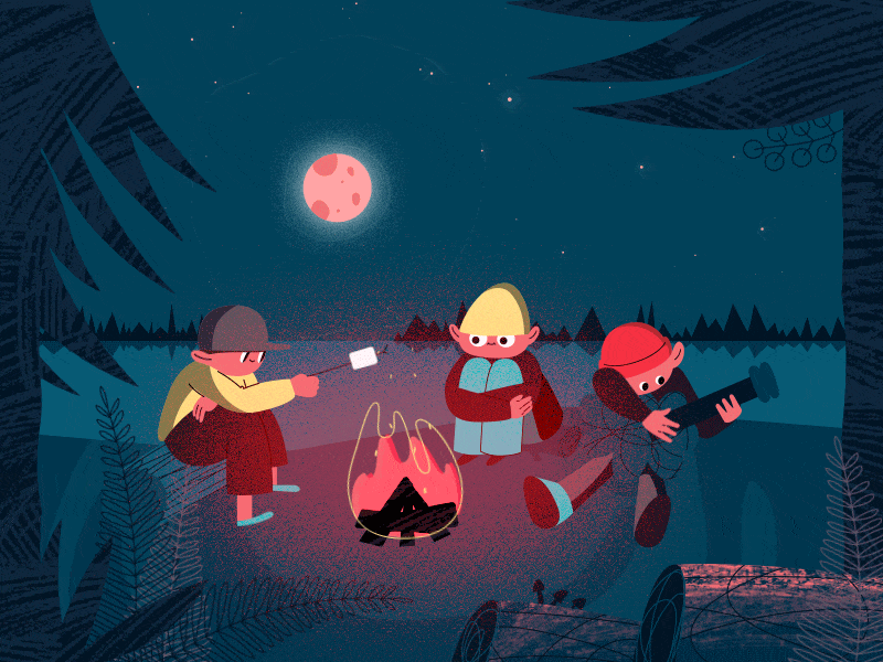 Campfire buddies...