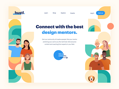 Hustl • Design community