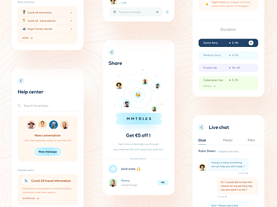 Hopstr • app design part 3 by Juliette Lagache for isavelev on Dribbble