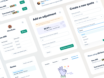 🧩 Modal components analytics buttons charts commissions data design system fintech form input list modals money navigation payments product design saas sales tables ui components ui kit
