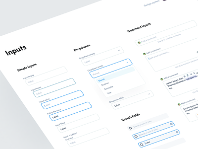 Palette • Inputs components 🧩