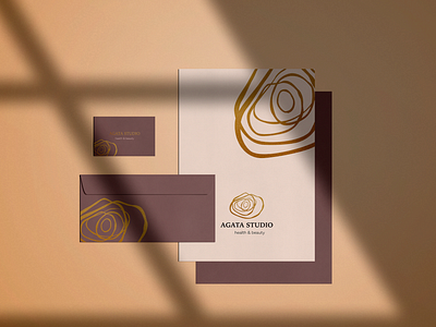 Brand identity for luxury spa centre branding and identity graphic desgin logo pattern