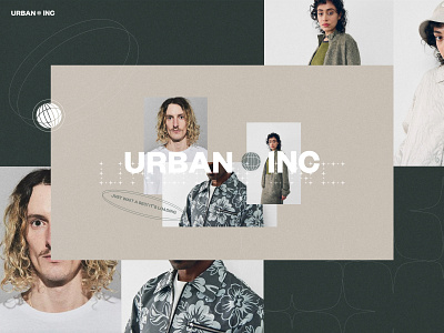 Urban Inc ☻ ✧ branding ecommerce landingpage logo minimal shopping simple streetwear trendy typography web website