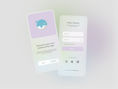 DailyUI #001 - Sign up concept