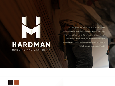 Hardman Logo Design Concept logo design