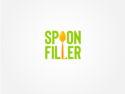 Spoon Filler Logo Design Concept