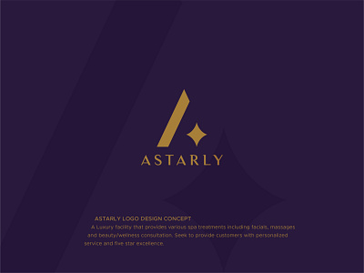 Astarly branding illustration logo logo design vector