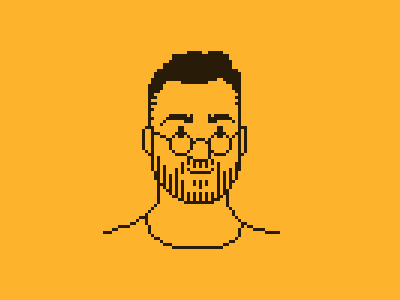 Pascal Pixel Portrait 8bit pixel pixelart retro