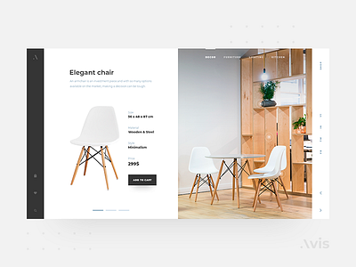 Main page template | Avis UI Pack buy clean dailyui design download ecommence flat interface main main page main screen minimal template typography ui ui kit ui kits ux web web design