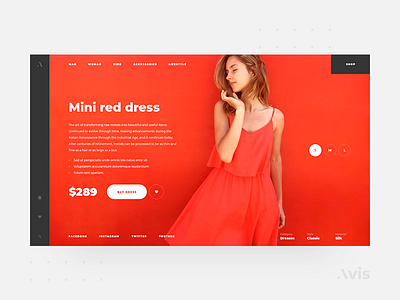 Product page template | Avis UI Pack buy clean design download ecommence flat interface minimal product product page products template typography ui ui kit ui kits ux web web design website