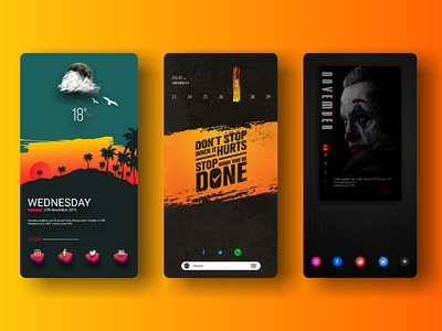 Widget home